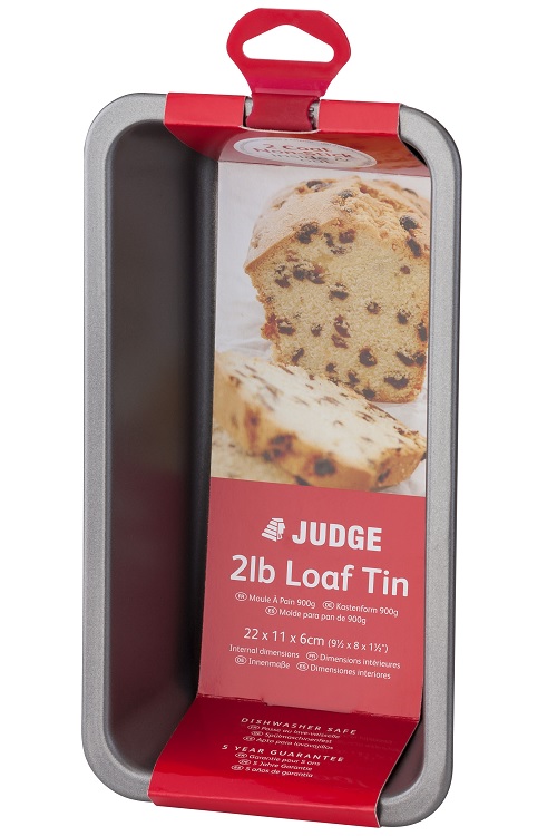 Judge Bakeware, 2Ib Loaf Tin, 1.1L, Non-Stick