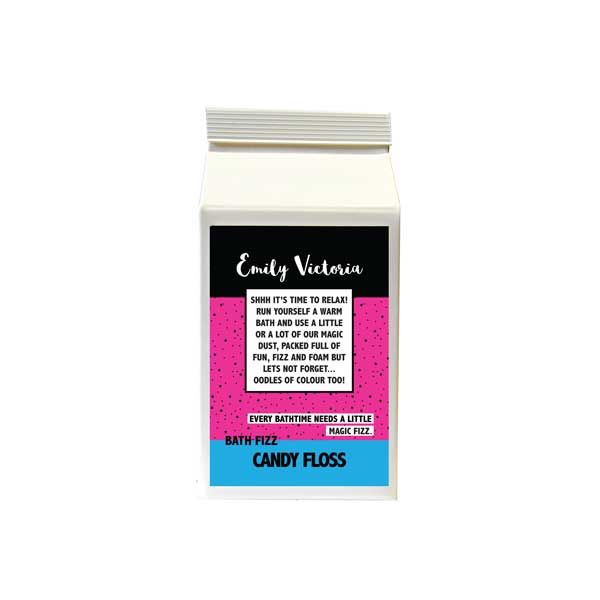 Candy floss bath fizz BFCAN01